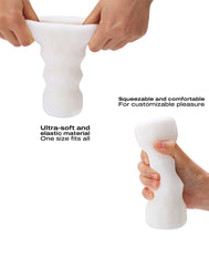 4: Dorcel - Texturierter Masturbator Cup - Exotic - Weiß