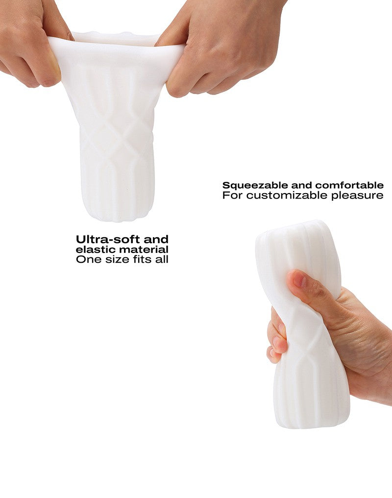 Dorcel - Texturierter Masturbator Cup - Regular - Weiß