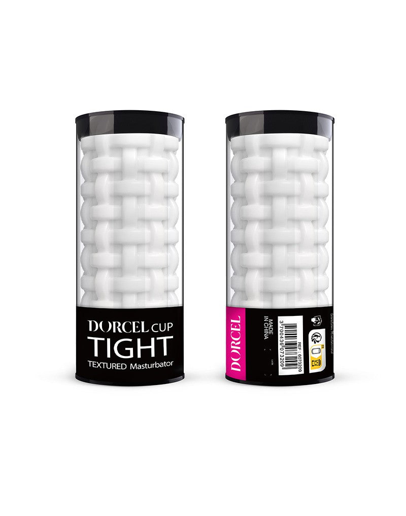 Dorcel - Texturierter Masturbator Cup - Tight - Weiß