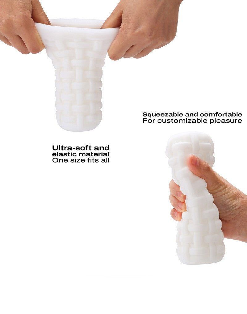 Dorcel - Texturierter Masturbator Cup - Tight - Weiß