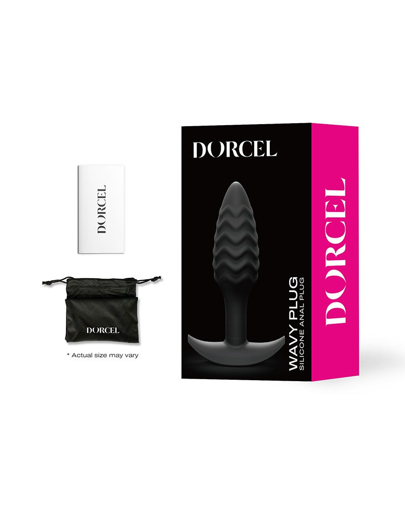 Dorcel - Wavy Plug - Butt Plug - Schwarz