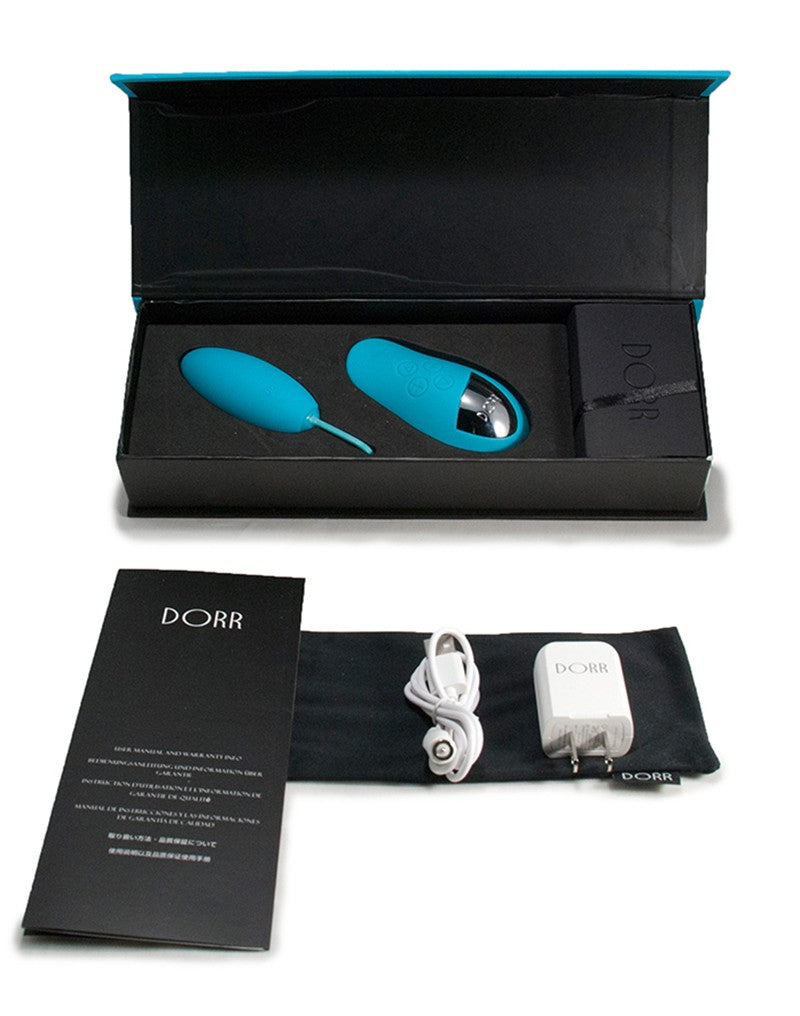 DORR - Spot - Kabelloses Duo-Ei + Auflege-Vibrator - Türkis