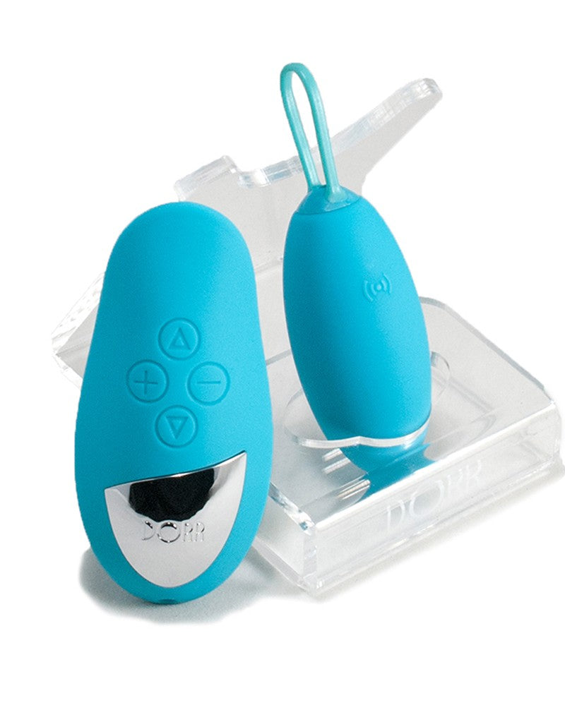 DORR - Spot - Kabelloses Duo-Ei + Auflege-Vibrator - Türkis