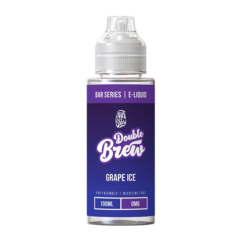 Double Brew Grape Ice - 100ml - Shortfill