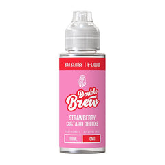 Double Brew Strawberry Custard Deluxe - 100ml - Shortfill