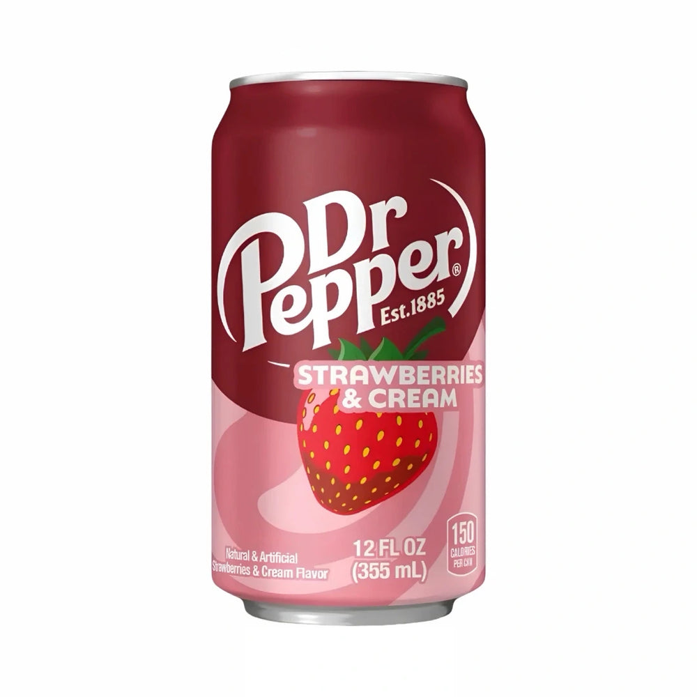 Dr Pepper USA Strawberries & Cream 355ml