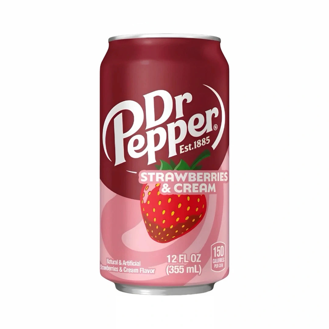 Dr Pepper USA Strawberries & Cream 355ml