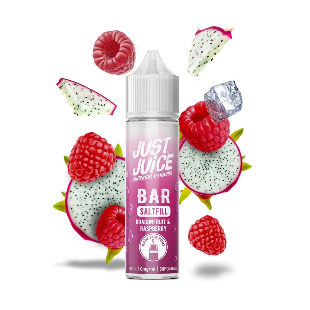 Just Juice BAR RANGE - Dragonfruit & Raspberry - 40ml - Shortfill