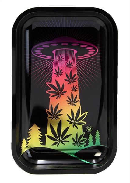 Rolling Tray, Stoned UFO, 27.5 x 17.5cm 