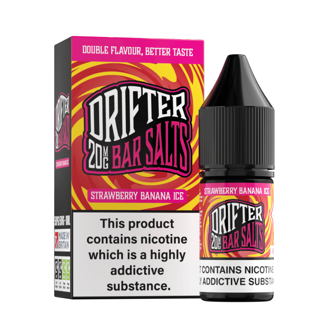 Drifter Bar Salts - Strawberry Banana Ice 20mg/ml - 10ml