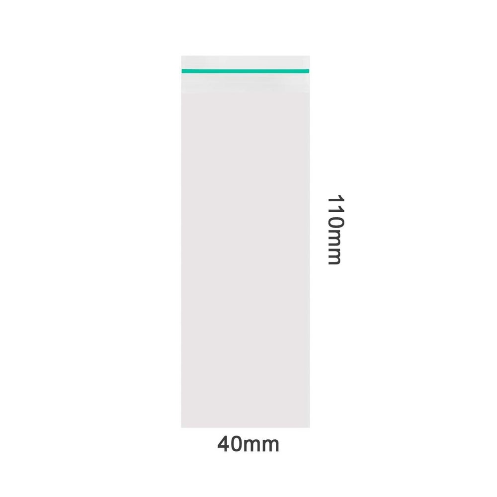 Druckverschlussbeutel - 40mm x 110mm - 100 Stück