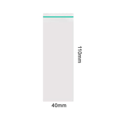 Druckverschlussbeutel - 40mm x 110mm - 100 Stück