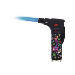 Easy Torch Space Trip Feuerzeug - Jetflame Blue - Display - 12 Stück