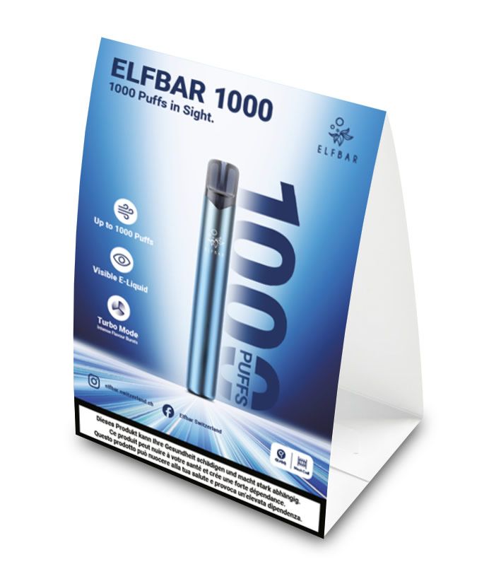 ELFBAR EB1000, Thekensteller A5