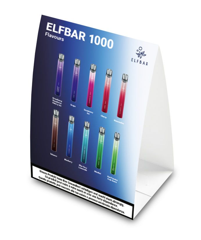 ELFBAR EB1000, Thekensteller A5