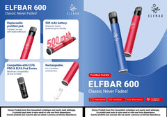 ELFBAR 600 Pod Kit, Fact Sheet A5