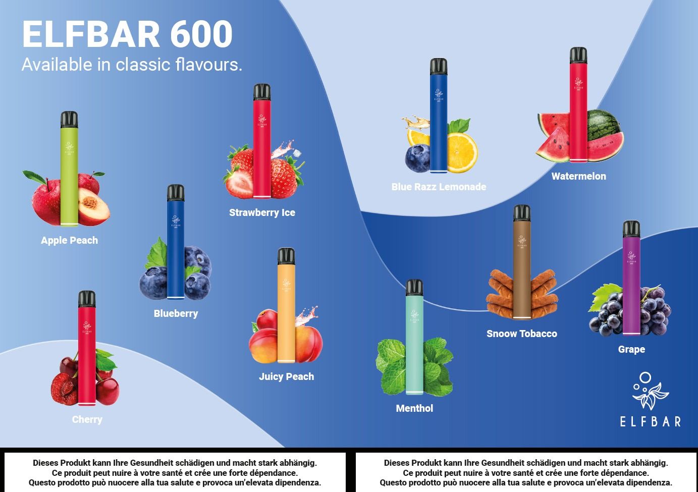 ELFBAR 600 Pod Kit, Fact Sheet A5