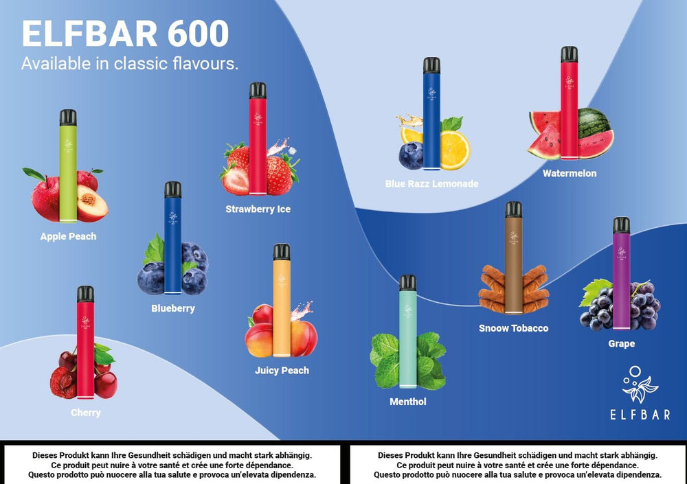 ELFBAR 600 Pod Kit, Fact Sheet A5