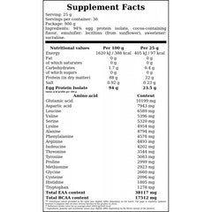 Egg Protein Isolate - 900g - Vanilla x11
