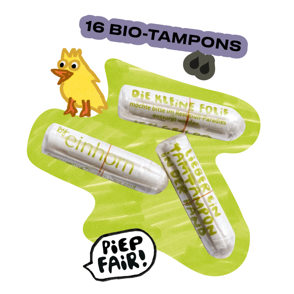 einhorn Bio-Tampons TamTampon, piccolo, 16 Stk
