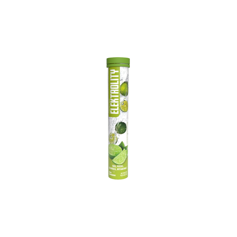 Elektrolyte – 20 Brausetabletten – Limette
