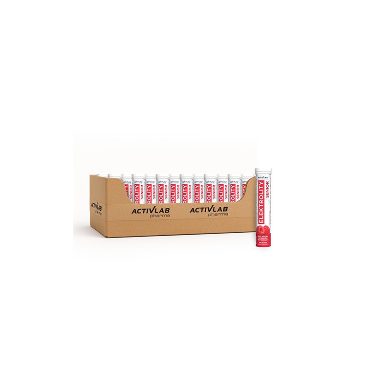 Elektrolyte Senior – 20 Tabletten (brausetabletten) – Himbeere x14