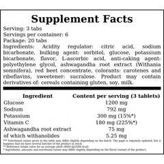 Elektrolyte Stress - 20 Tabletten (Brausetabletten) - Orange