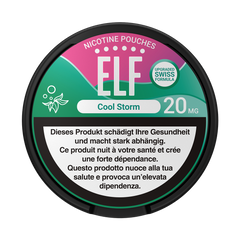 5 x ELF Nicotine Pouches Cool Storm, 20mg