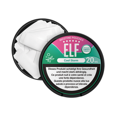 5 x ELF Nicotine Pouches Cool Storm, 20mg