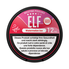 5 x ELF Nicotine Pouches Watermelon ICE, 12mg