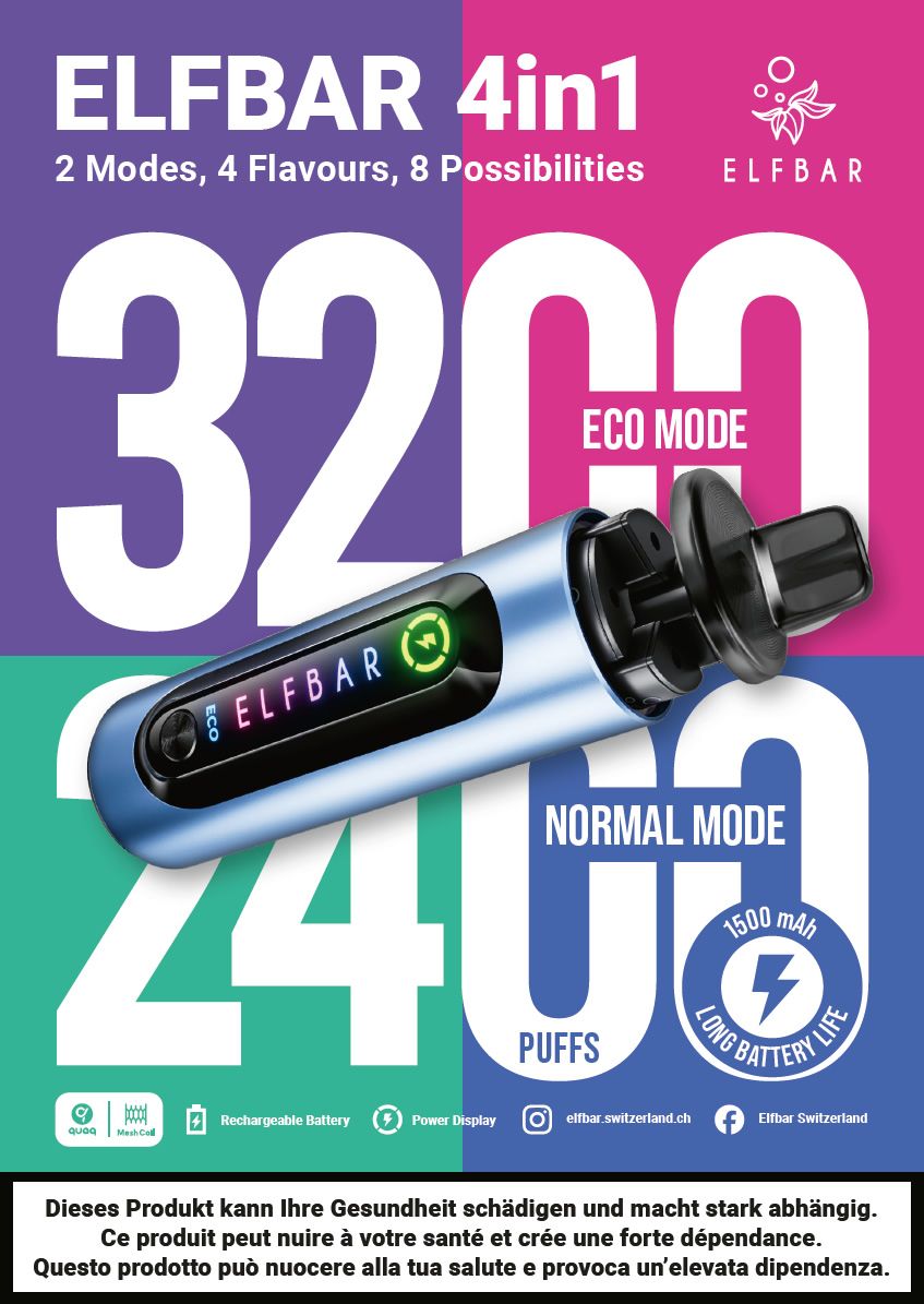 ELFBAR EB 4in1, Plakat A1