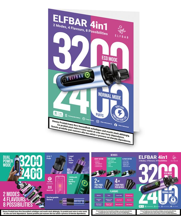 ELFBAR EB 4in1, Sales-Folder