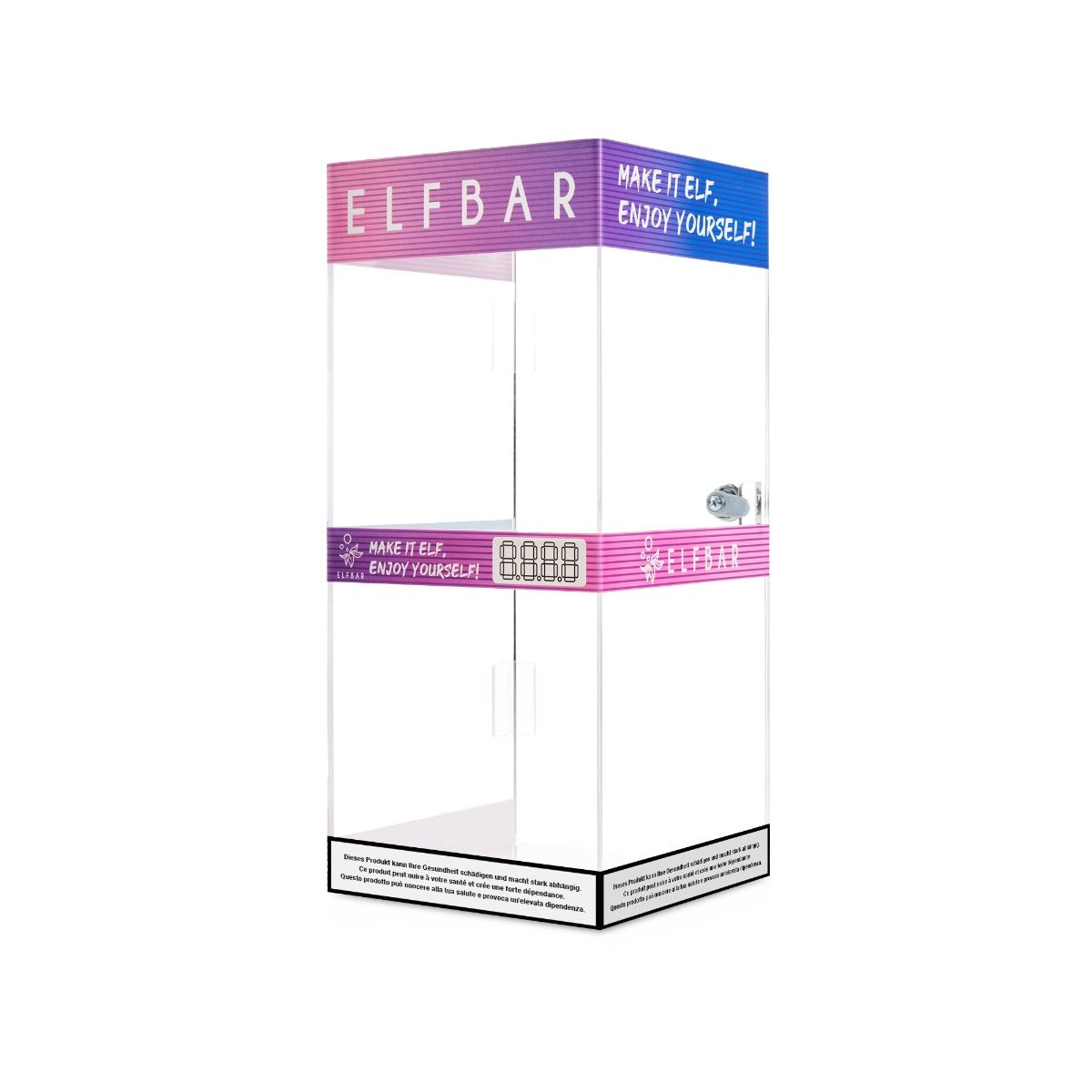 ELFBAR 2-stöckiges Display abschliessbar