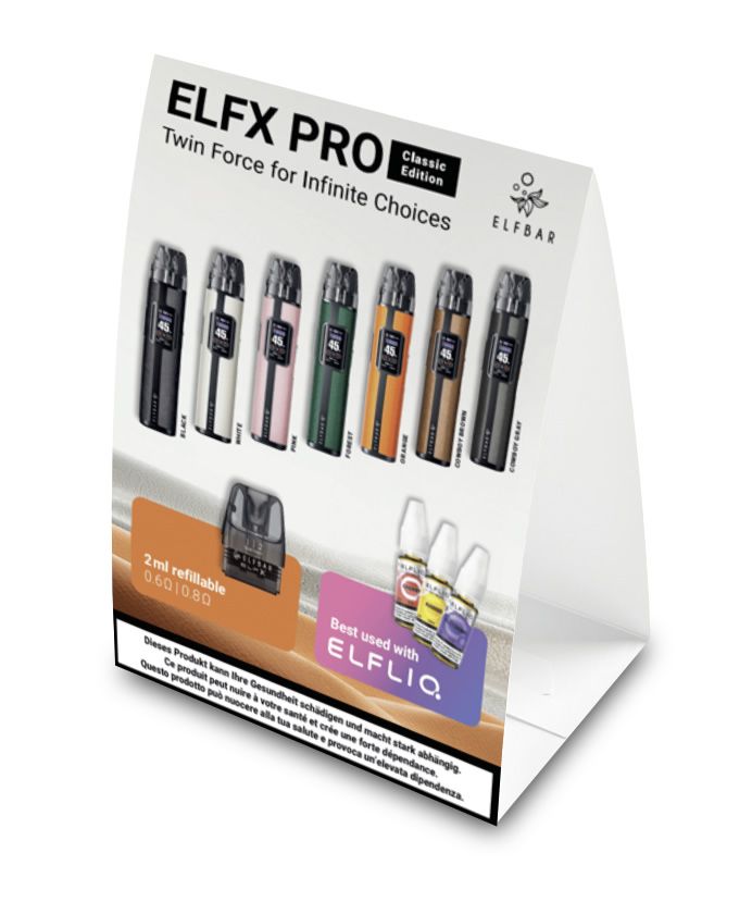 ELFBAR ELFX Pro, Thekensteller A5