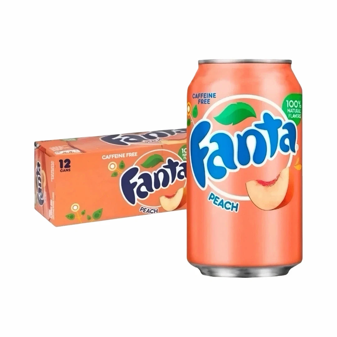 Fanta USA Peach Orange 355ml