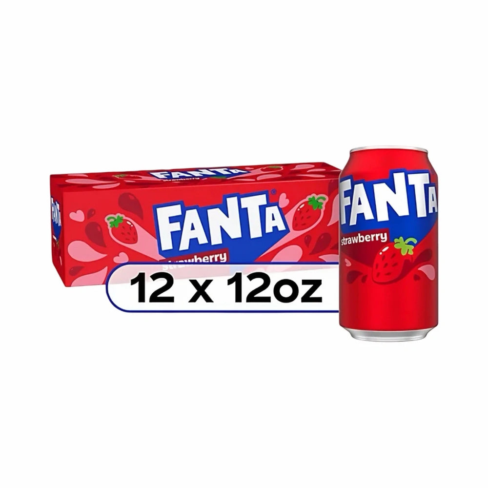 Fanta USA Strawberry Red 355ml