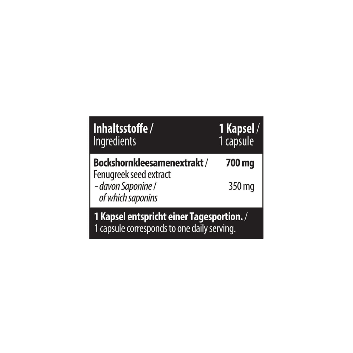 Fenugreek 120 Kapsel