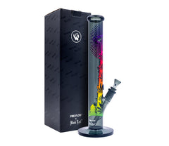 FIRE-FLOW x Black Leaf - Glas Bong - Ufo Gradient - 51mm - 40cm