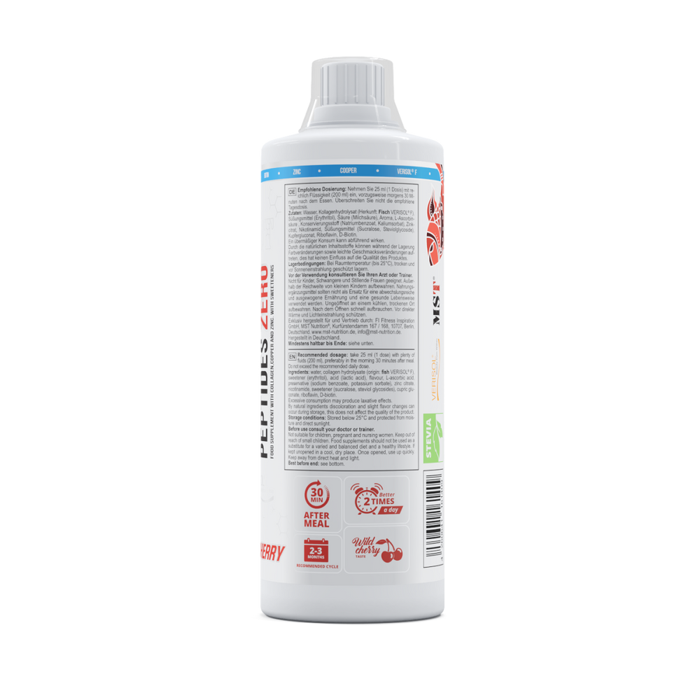 Fish collagen Peptides + Verisol  1000 ml Cherry