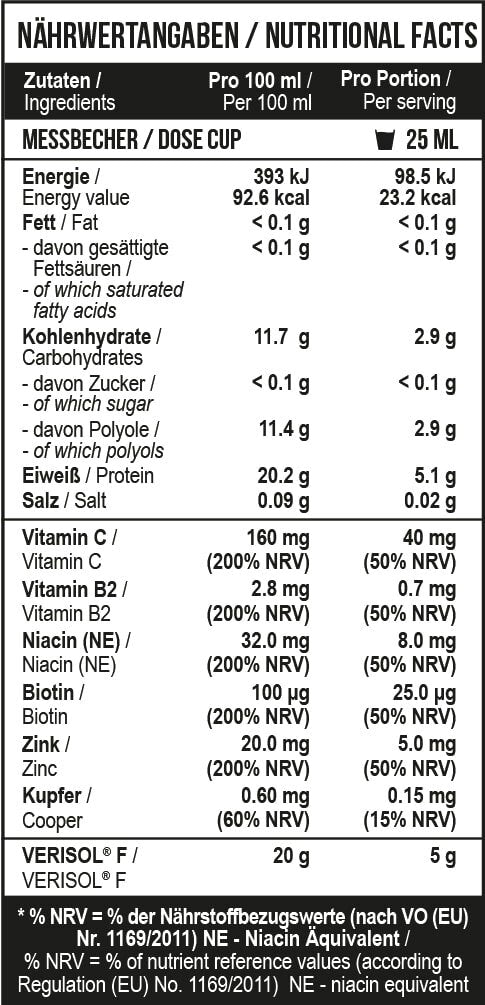 Fish collagen Peptides + Verisol  1000 ml Cherry