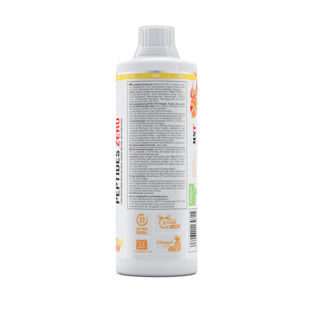 Fish Collagen Peptides Verisol® 1000 ml Pineapple