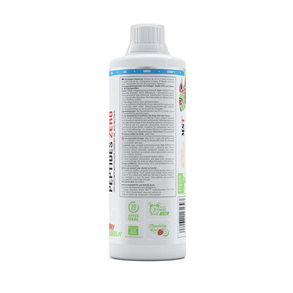 Fish collagen Peptides + Verisol 1000 ml Strawberry kiwi