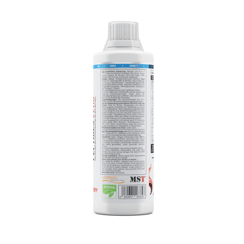 Fish collagen Peptides + Verisol  500 ml Cherry