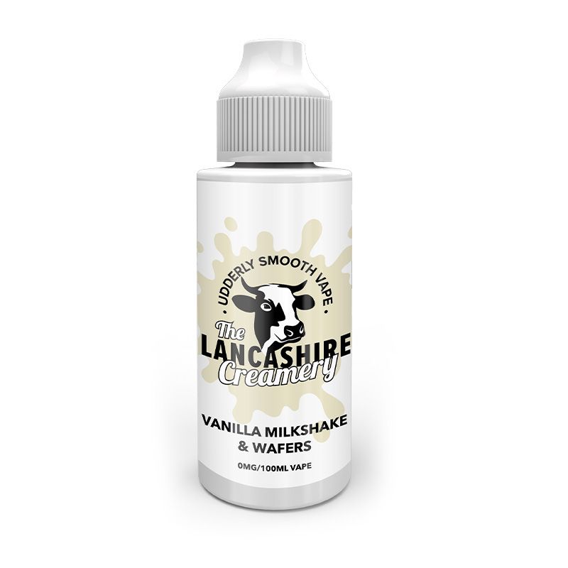 The Lancashire Creamery - Vanilla Milkshake Deluxe - 100ml - Shortfill
