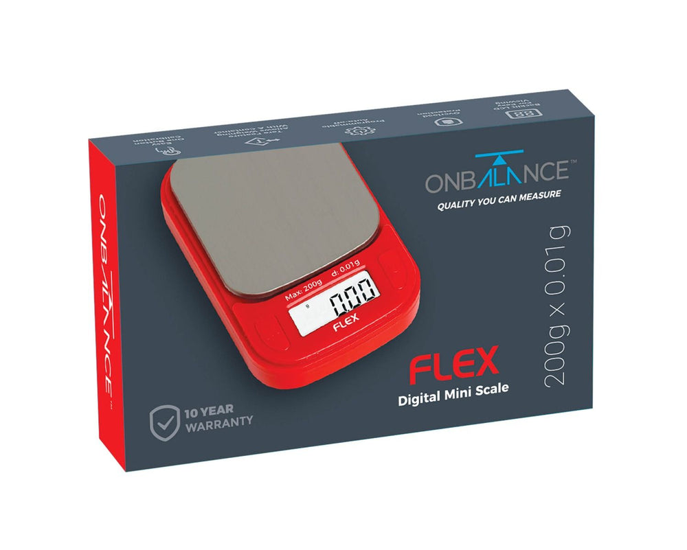 FL-200 Waage Rot - 200g x 0.01g