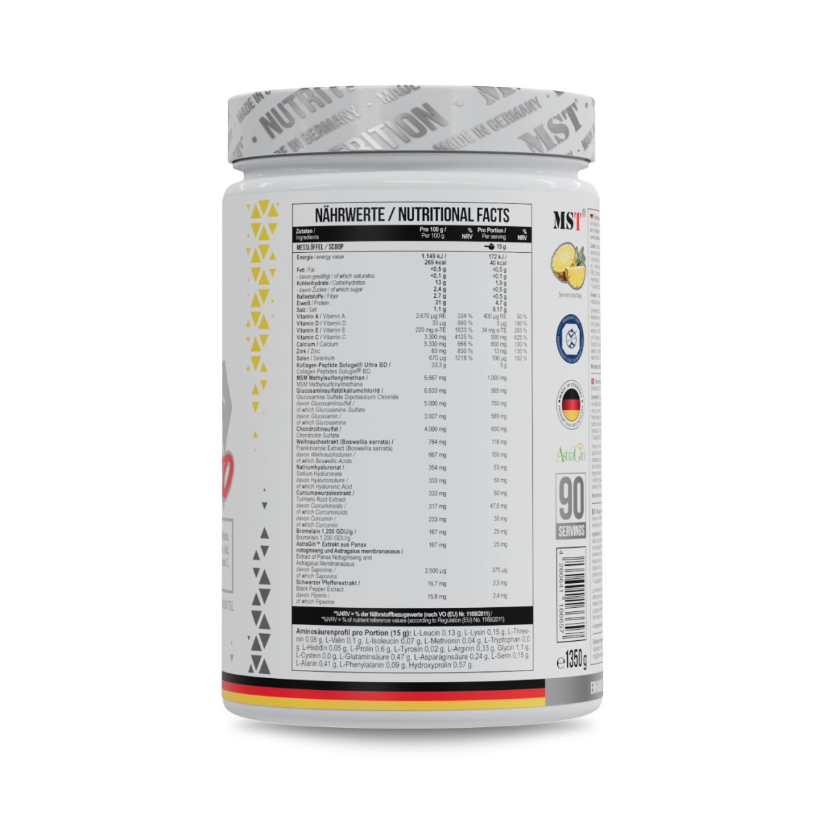 Flex Pro 1350 g Pineapple