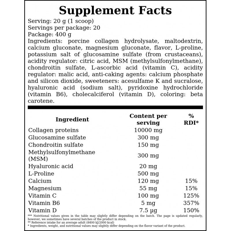 Flexit Drink - 400g - Lemon + Carnitine 100000 - 1000ml - Orange