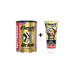 Flexit Drink Gold - 400g - Blackcurrant + Flexit Gold Gel - 100ml