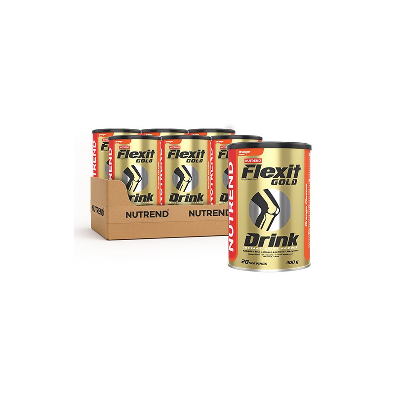 Flexit Drink Gold - 400g - Orange x6