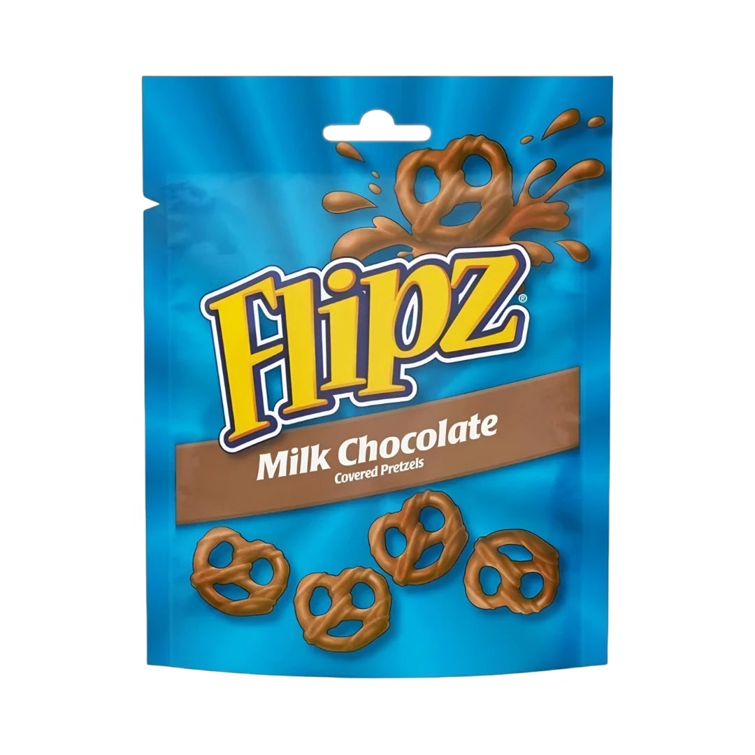 Flipz Milk Chocolate Coated Pretzels 90g